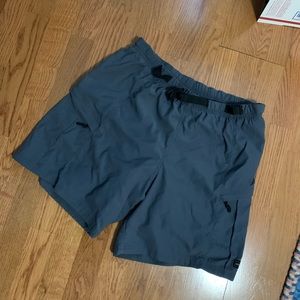 REI Cycling Shorts Gray Sports Bicycle Athletic.   Sz L.      EUC!